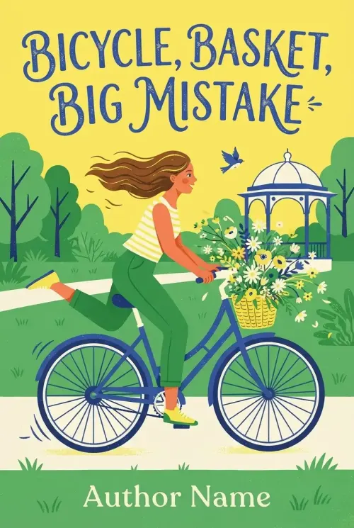 Premade Chick Lit book cover design 08 available for exclusive purchase