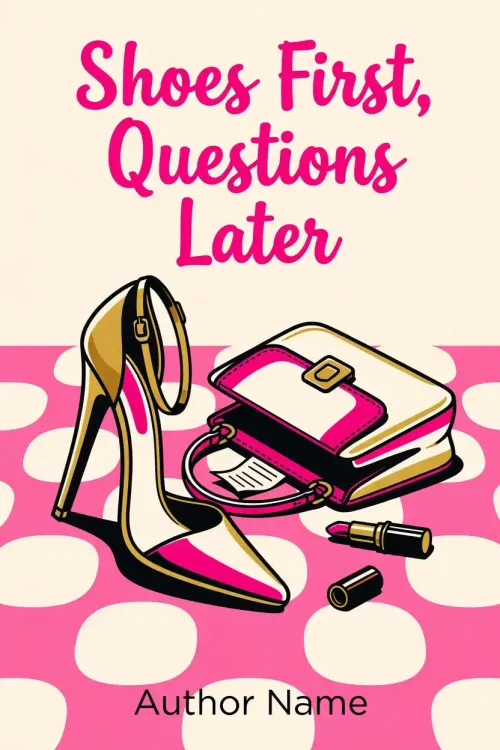 Premade Chick Lit book cover design 30 available for exclusive purchase