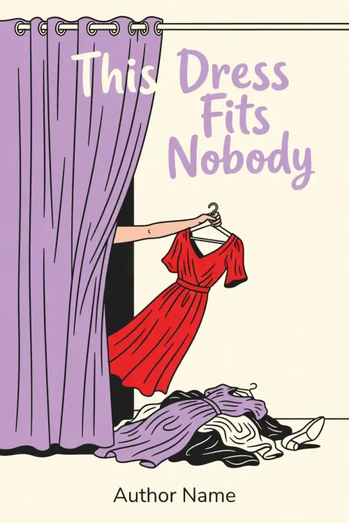 Premade Chick Lit book cover design 37 available for exclusive purchase