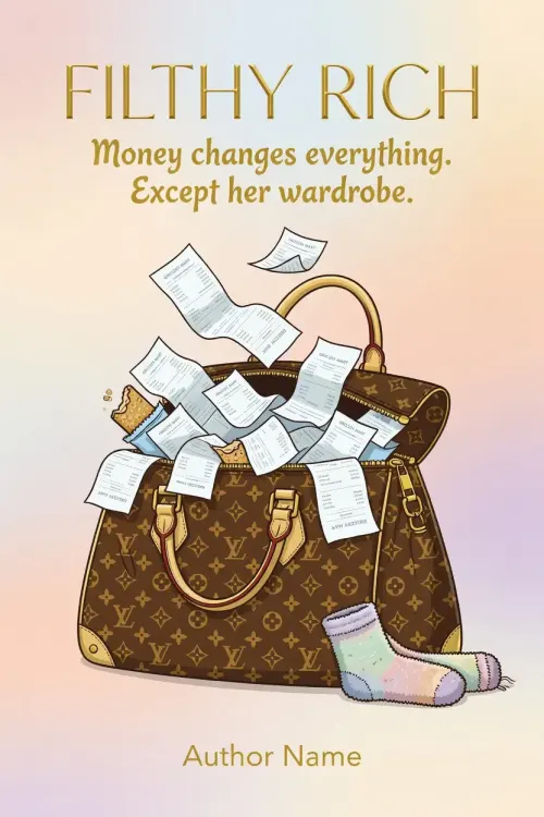 Premade Chick Lit book cover design 47 available for exclusive purchase