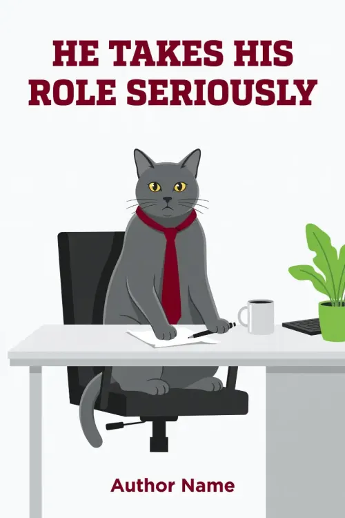 Premade Comedy book cover design 08 available for exclusive purchase