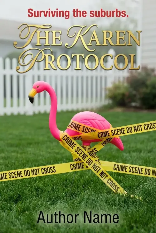 Premade Comedy book cover design 19 available for exclusive purchase