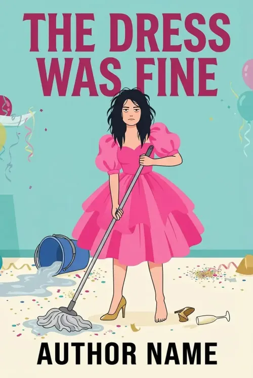 Premade Comedy book cover design 25 available for exclusive purchase