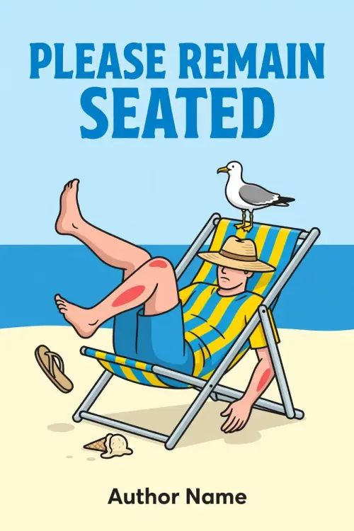 Premade Comedy book cover design 41 available for exclusive purchase