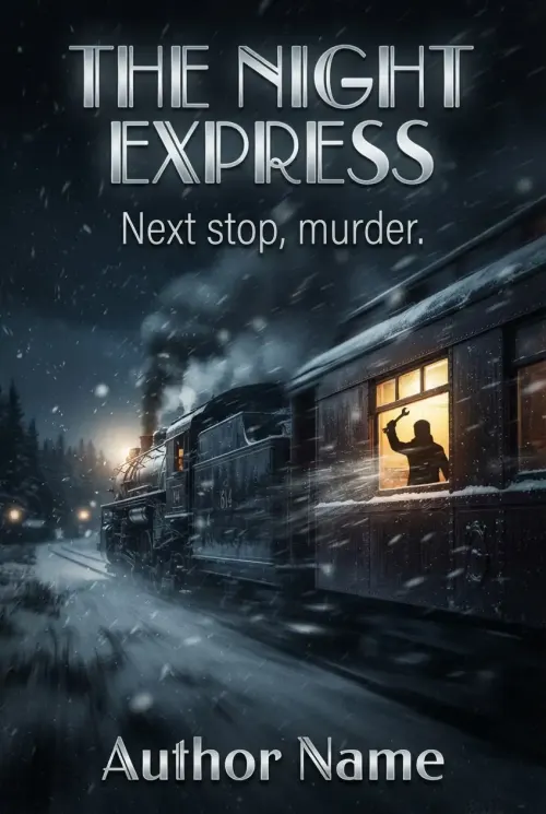 Premade Thriller and Suspense book cover design 43 available for exclusive purchase