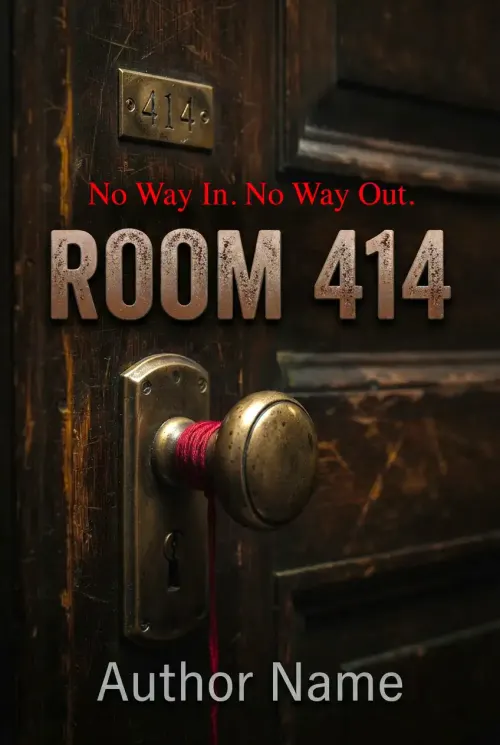 Premade Thriller and Suspense book cover design 52 available for exclusive purchase