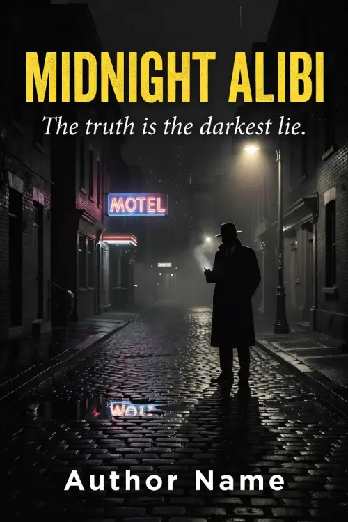 Premade Thriller and Suspense book cover design 57 available for exclusive purchase